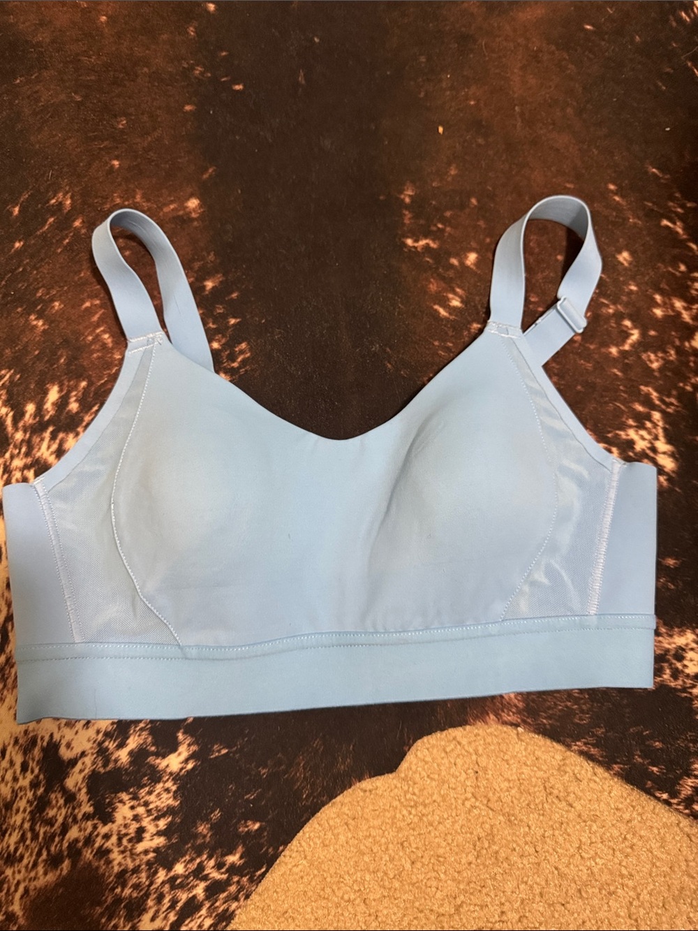 Light Blue Wireless Comfort Bra